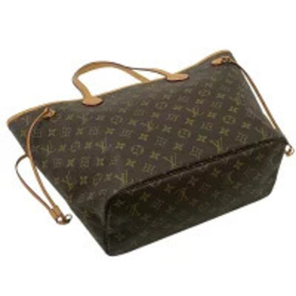 Louis Vuitton Neverfull Shoulder Bag Shopping Tote Monogram Brown - Picture 2 of 7
